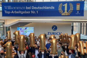 Zurich ist Deutschlands Top-Arbeitgeber 2022
